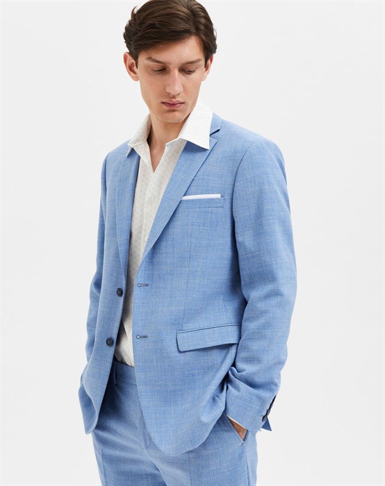Slim Linen Blazer